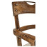Casual Planked Dining Arm Chair