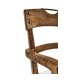 Casual Planked Dining Arm Chair