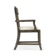 Casual Planked Dining Arm Chair