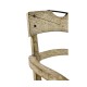 Casual Planked Dining Arm Chair