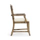 Casual Planked Dining Arm Chair