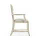 Casual Planked Dining Arm Chair
