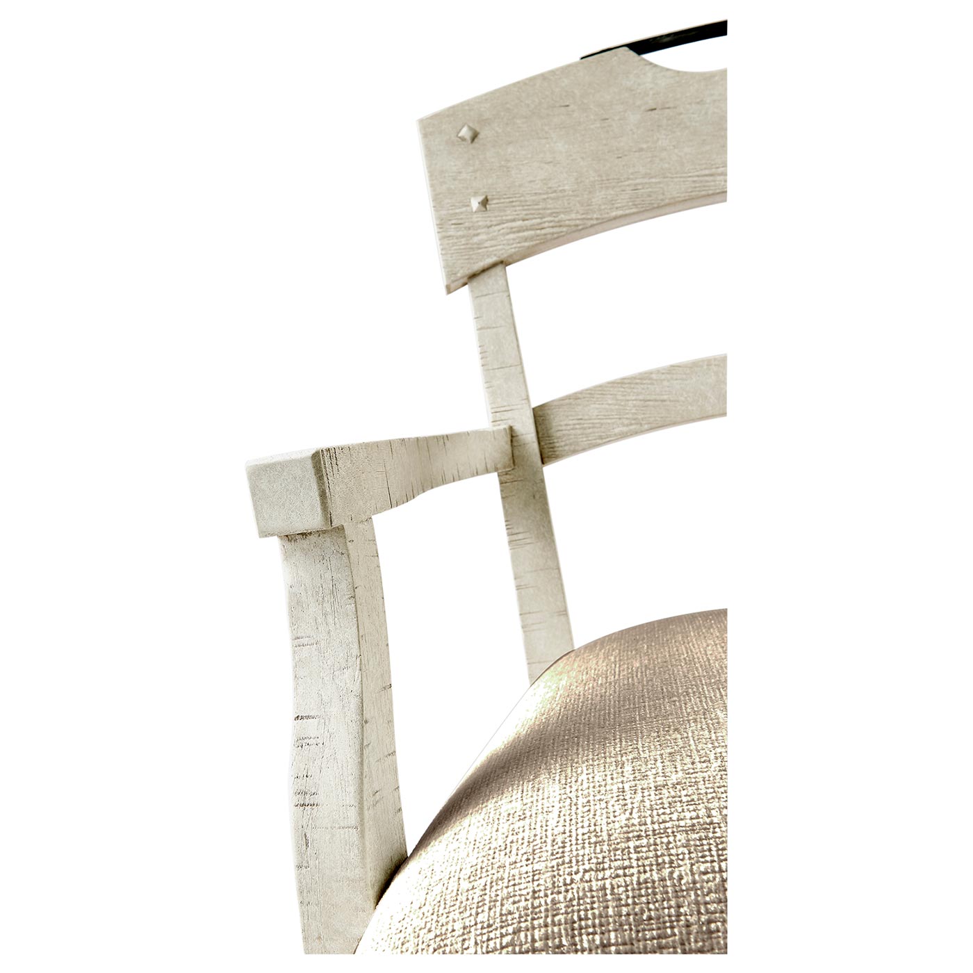 Casual Planked Dining Arm Chair