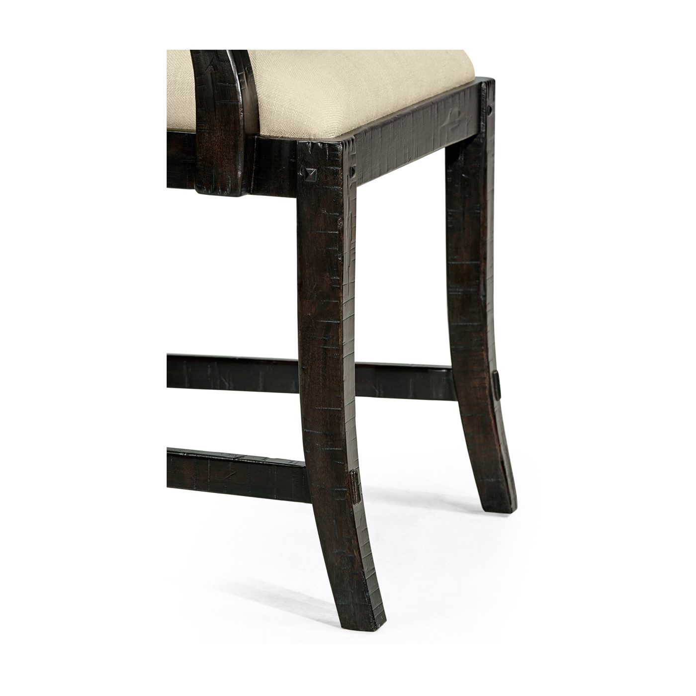Casual Planked Dining Arm Chair