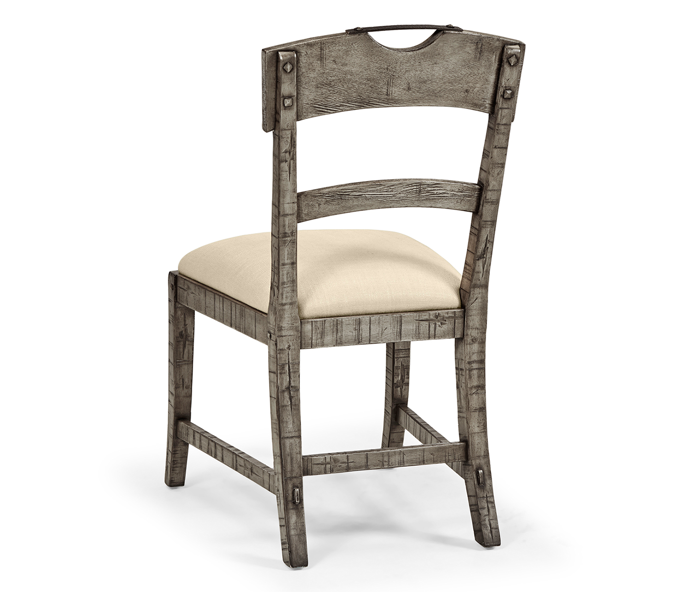 Casual Planked Dining Side Chair