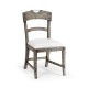 Casual Planked Dining Side Chair