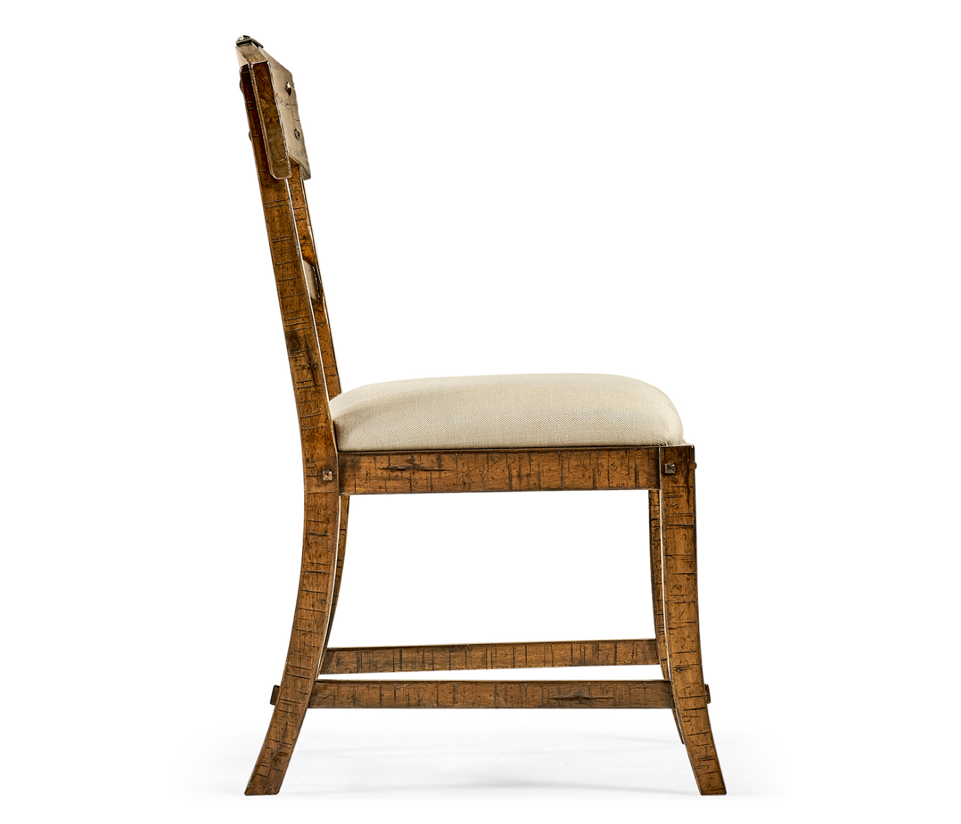 Casual Planked Dining Side Chair