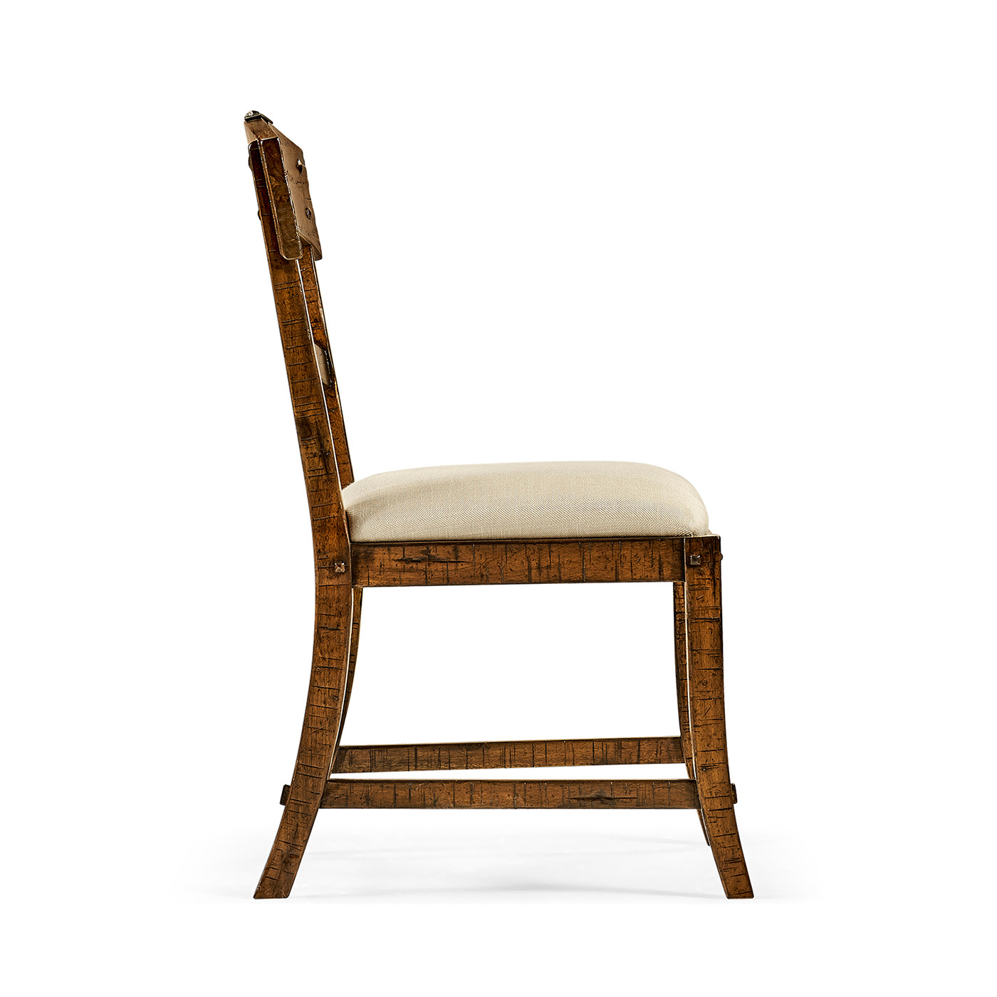 Casual Planked Dining Side Chair