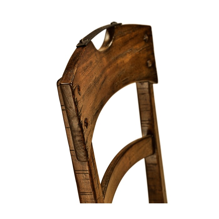Casual Planked Dining Side Chair