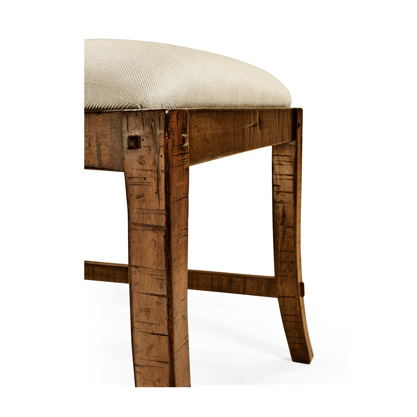 Casual Planked Dining Side Chair