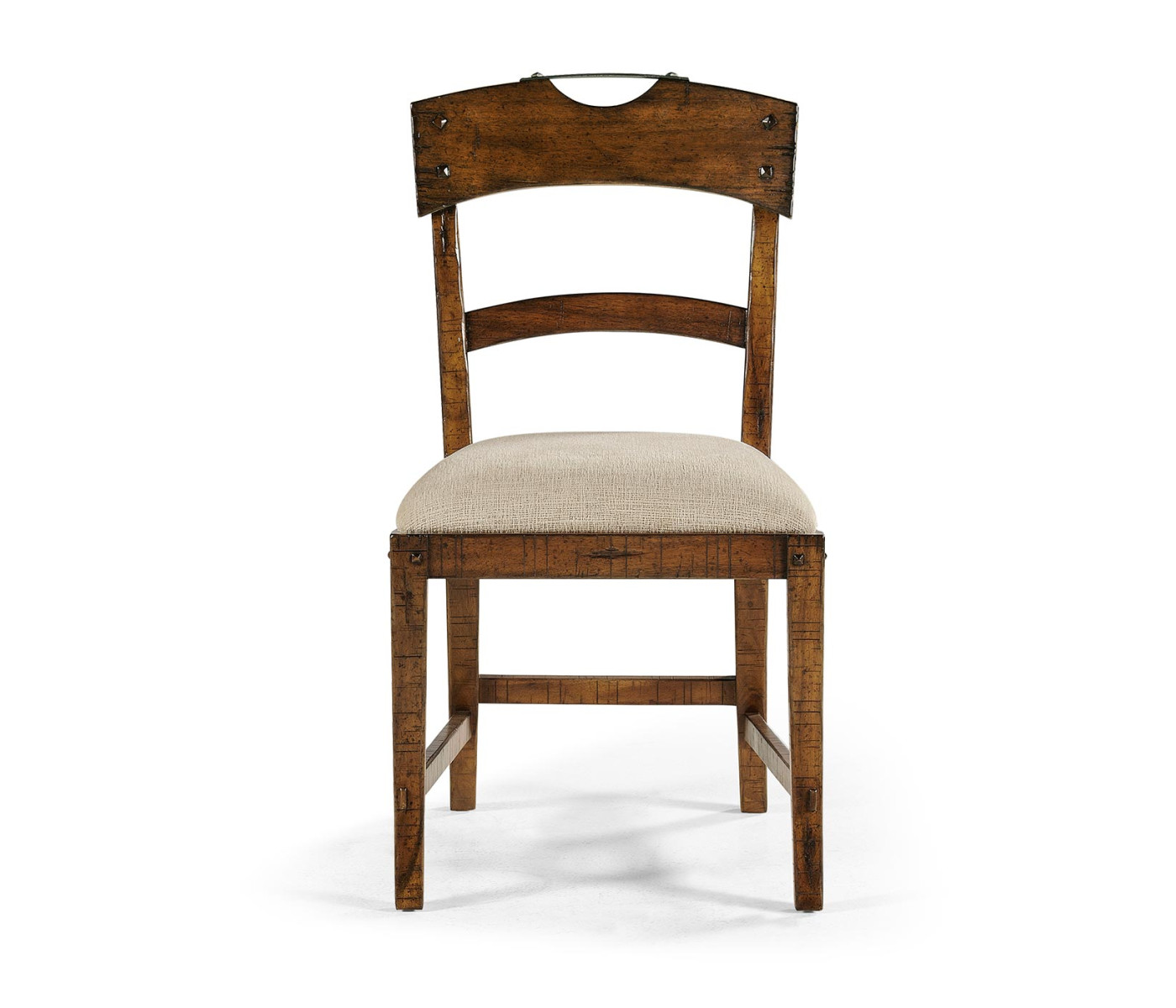 Casual Planked Dining Side Chair