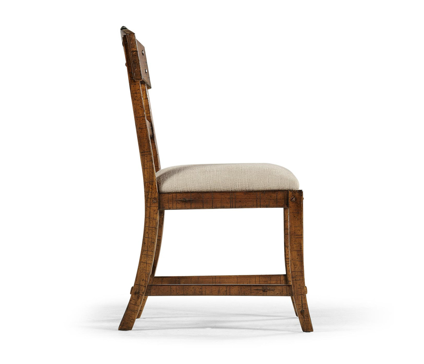 Casual Planked Dining Side Chair
