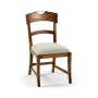 Casual Planked Dining Side Chair