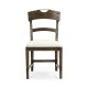 Casual Planked Dining Side Chair