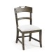 Casual Planked Dining Side Chair