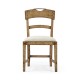Casual Planked Dining Side Chair