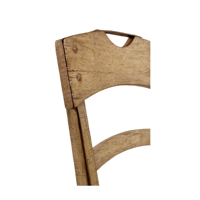 Casual Planked Dining Side Chair
