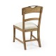 Casual Planked Dining Side Chair