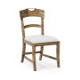 Casual Planked Dining Side Chair