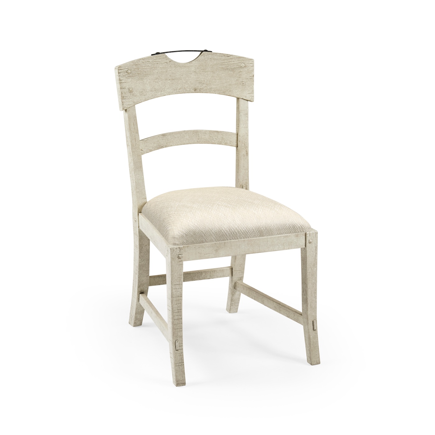 Casual Planked Dining Side Chair