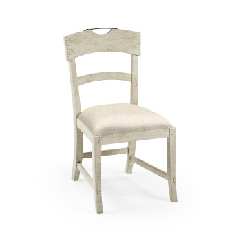 Casual Planked Dining Side Chair