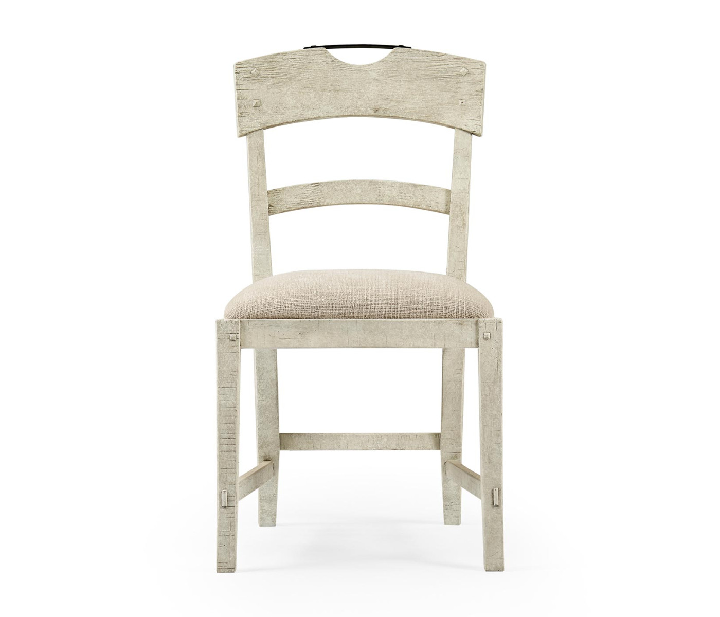 Casual Planked Dining Side Chair