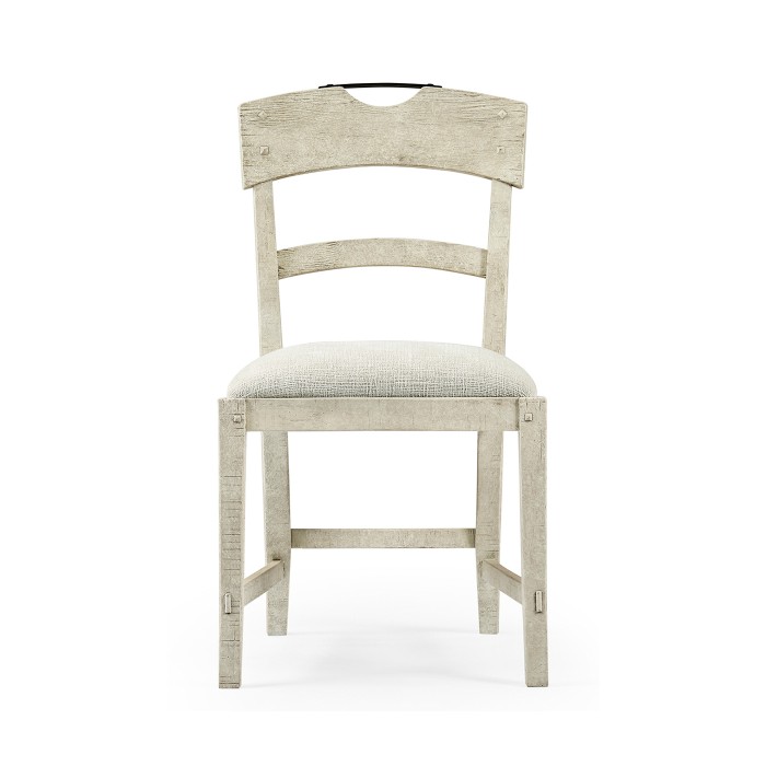 Casual Planked Dining Side Chair
