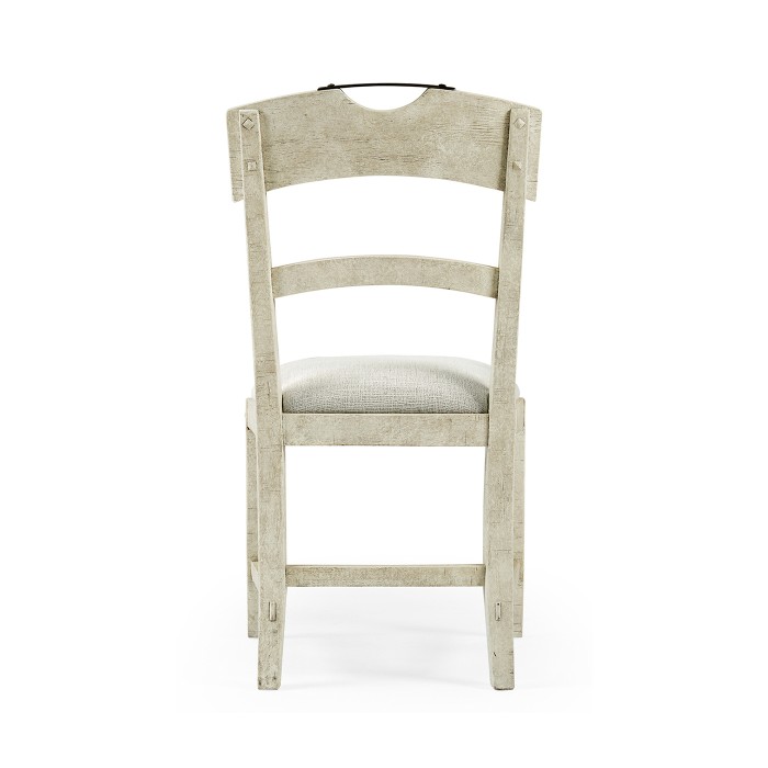 Casual Planked Dining Side Chair