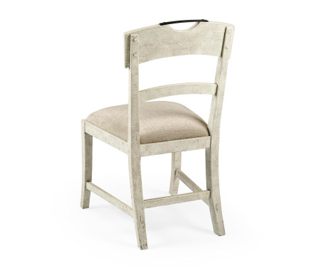 Casual Planked Dining Side Chair