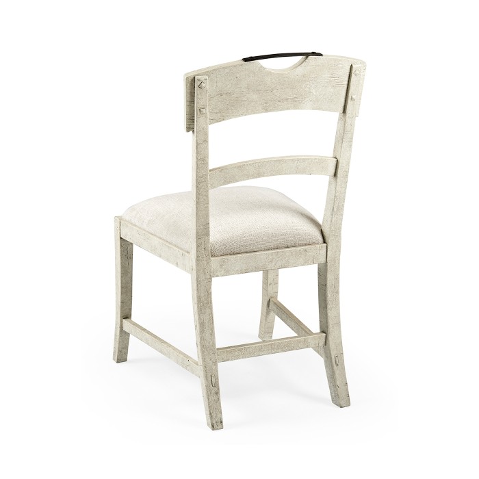 Casual Planked Dining Side Chair