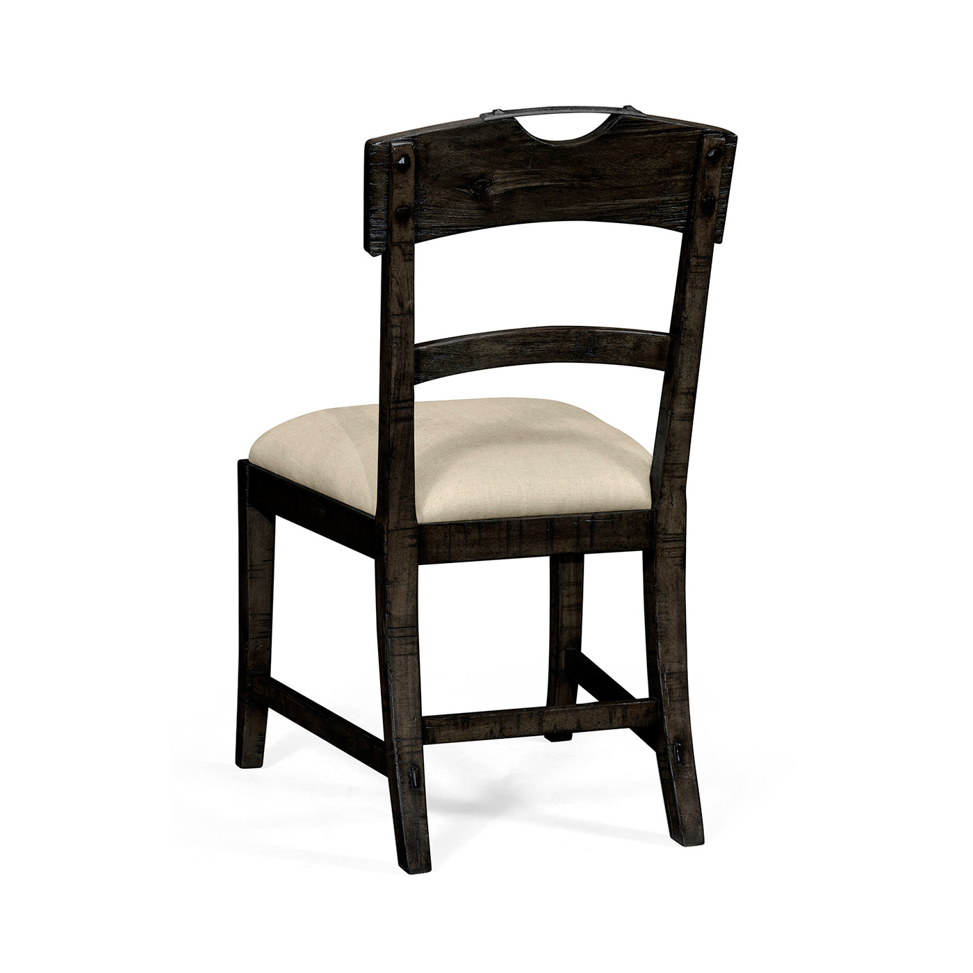 Casual Planked Dining Side Chair