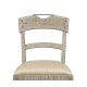 Casual Planked Dining Side Chair