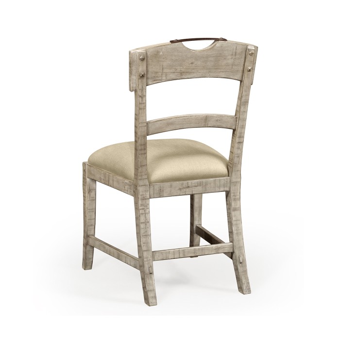 Casual Planked Dining Side Chair