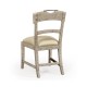 Casual Planked Dining Side Chair
