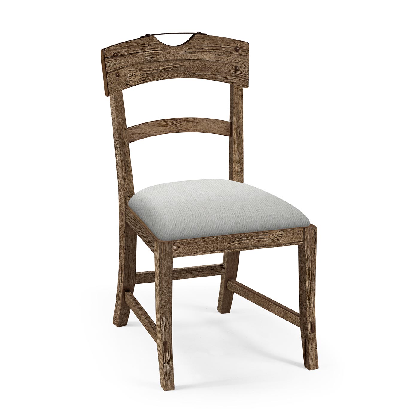 Stone Ridge Upholstered Dining Side Chair Dark