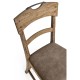 Stone Ridge Leather Dining Side Chair