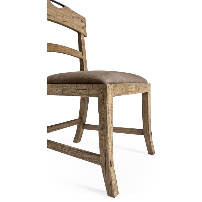 Stone Ridge Leather Dining Side Chair