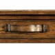 Country Walnut Parquet Console Table