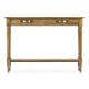 Medium Driftwood Parquet Console Table