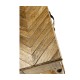 Medium Driftwood Parquet Console Table