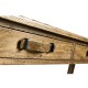 Medium Driftwood Parquet Console Table