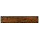 Country Walnut Four Drawer Console