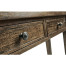 Dark Driftwood Four Drawer Console