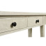 Whitewash Driftwood Four Drawer Console