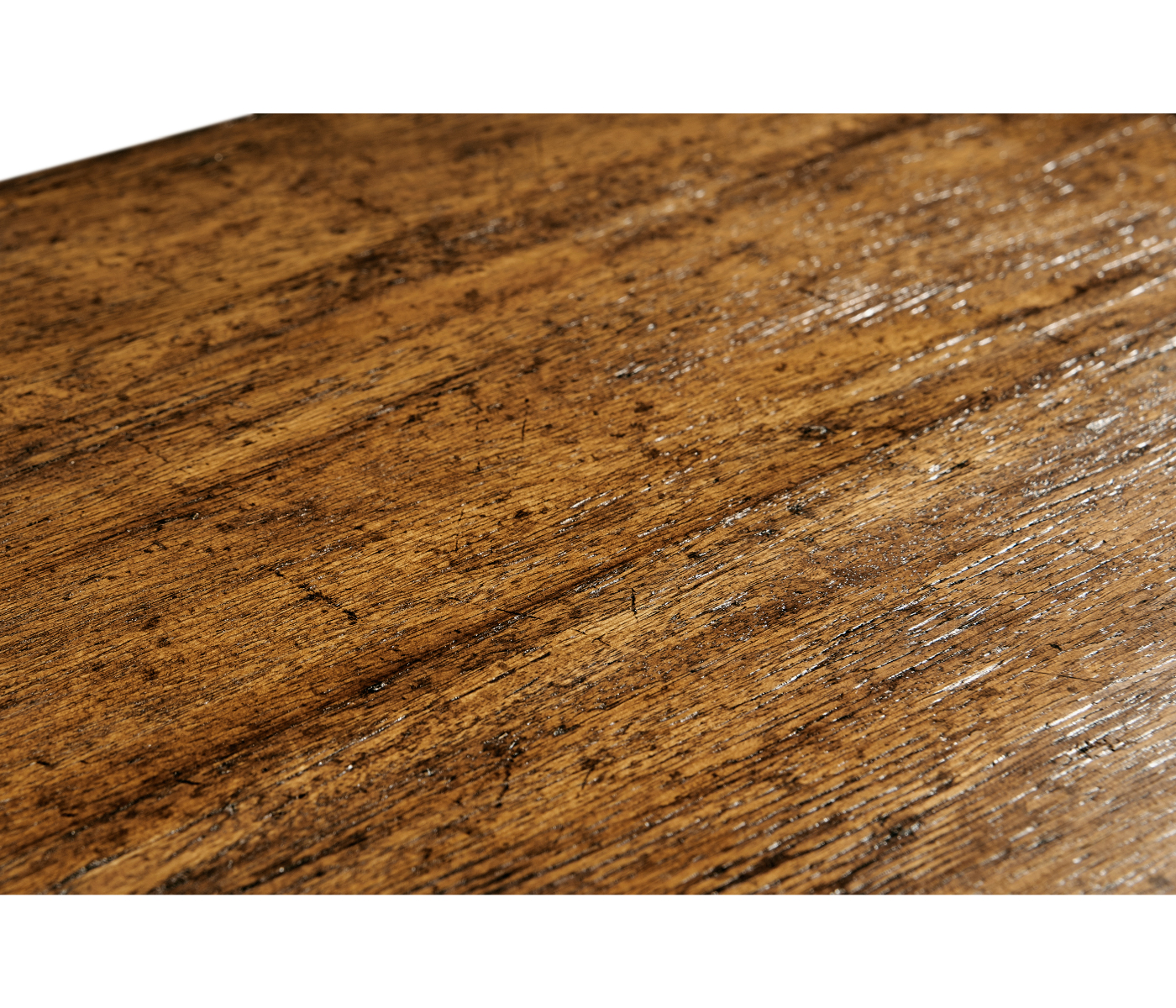 Country Walnut Rectangular Side Table