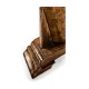 Country Walnut Rectangular Side Table