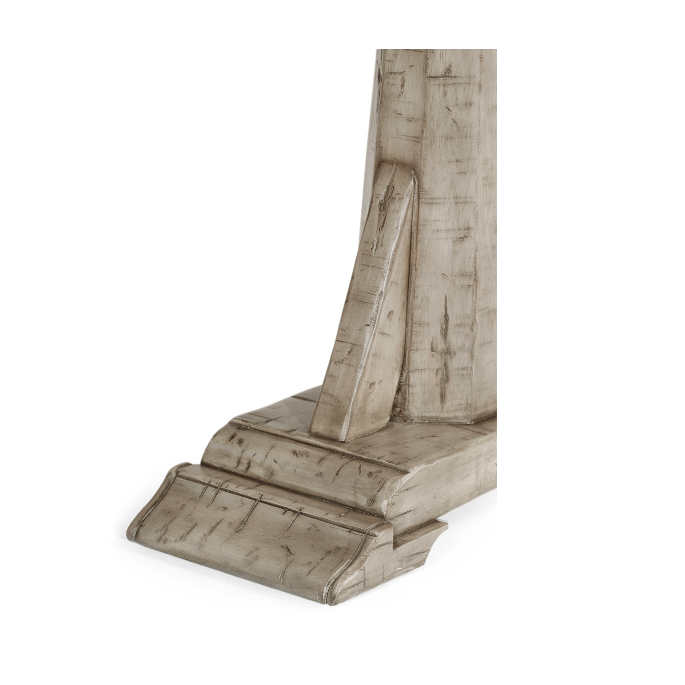 Rustic Grey Rectangular Side Table