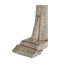 Rustic Grey Rectangular Side Table
