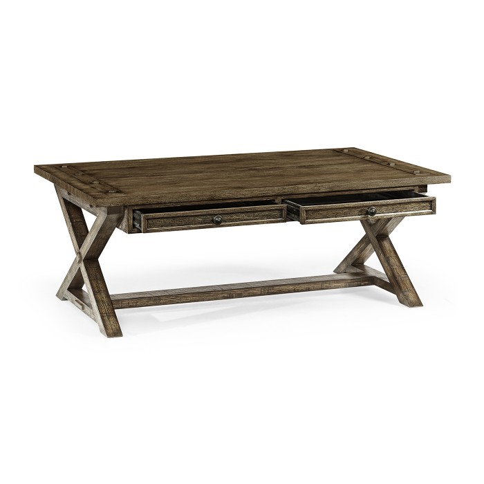 Casual Rectangular Coffee Table