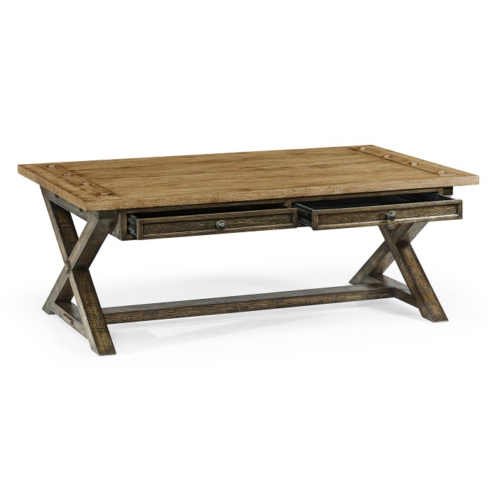 Casual Rectangular Coffee Table